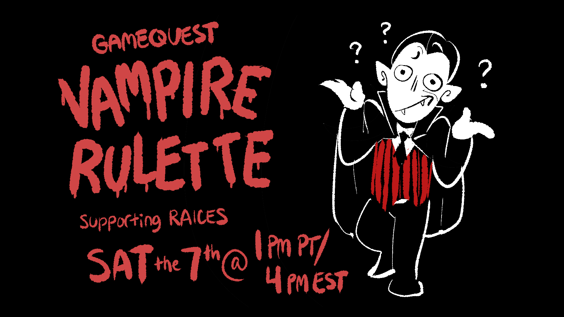 Vampire the Masquerade: Bloodlines – RAICES Charity Stream